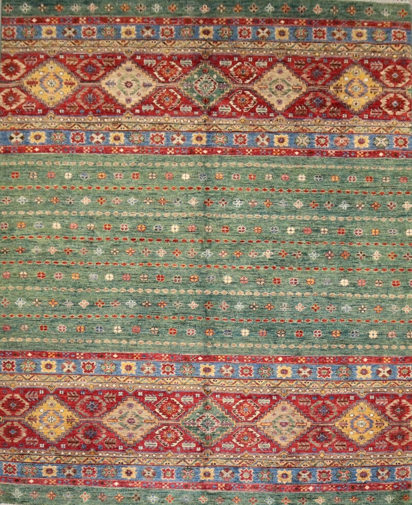 Afghan Rug -8.0×5.9FT