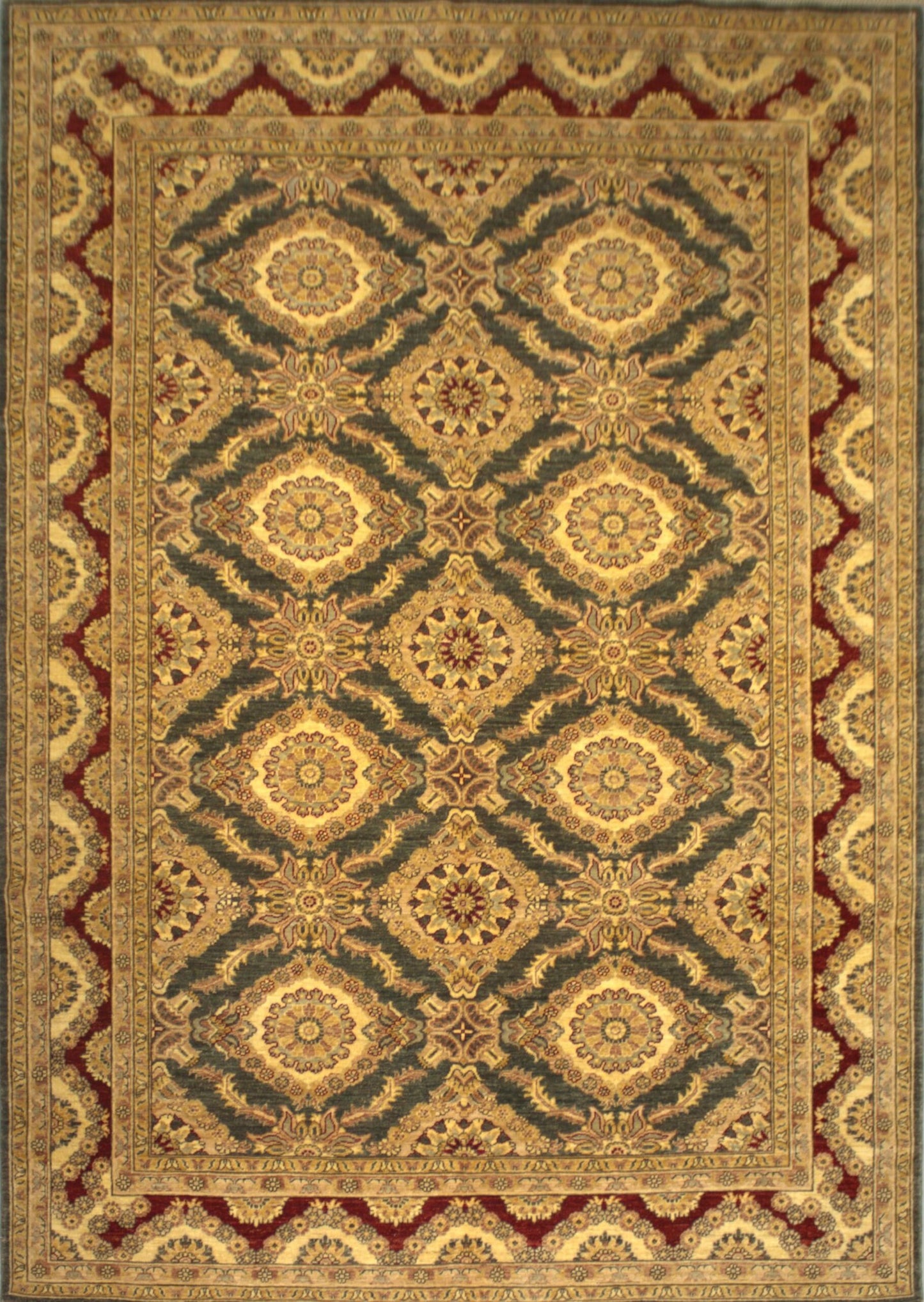 Afghan Rug - 9.8X6.6Ft