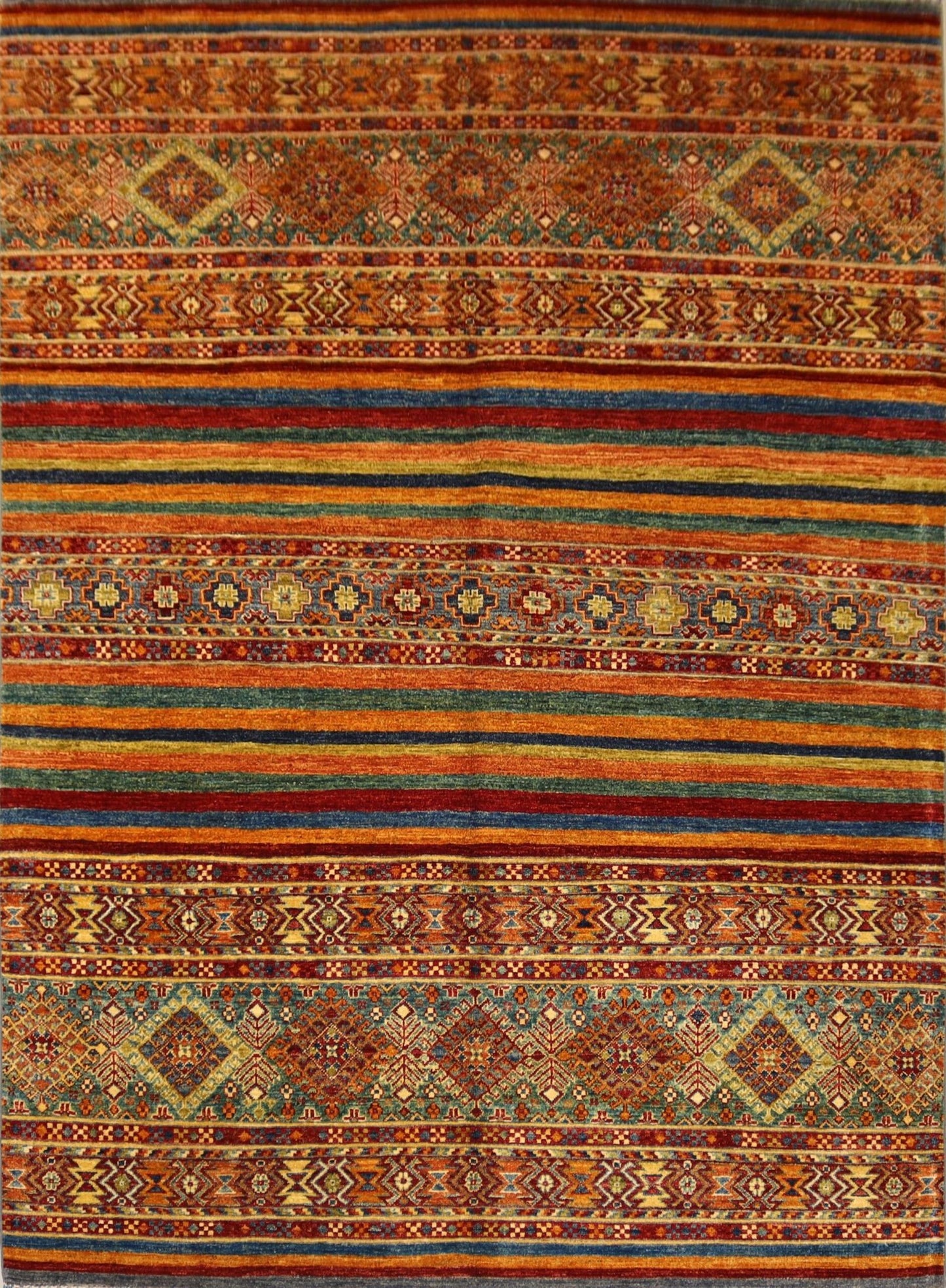 Handmade Rug -7.9×5.6Ft.