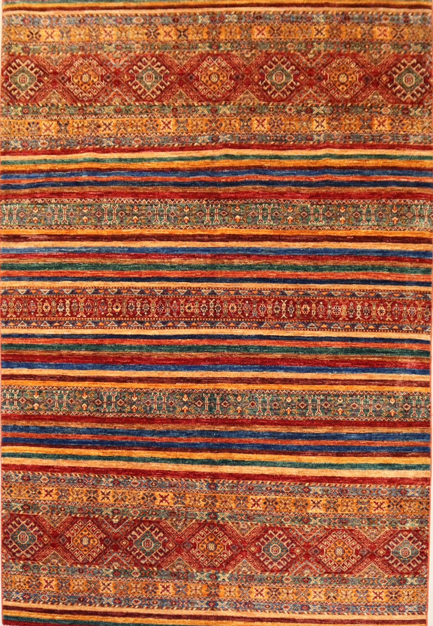 Afghan Rug  - 7.9×5.9Ft.