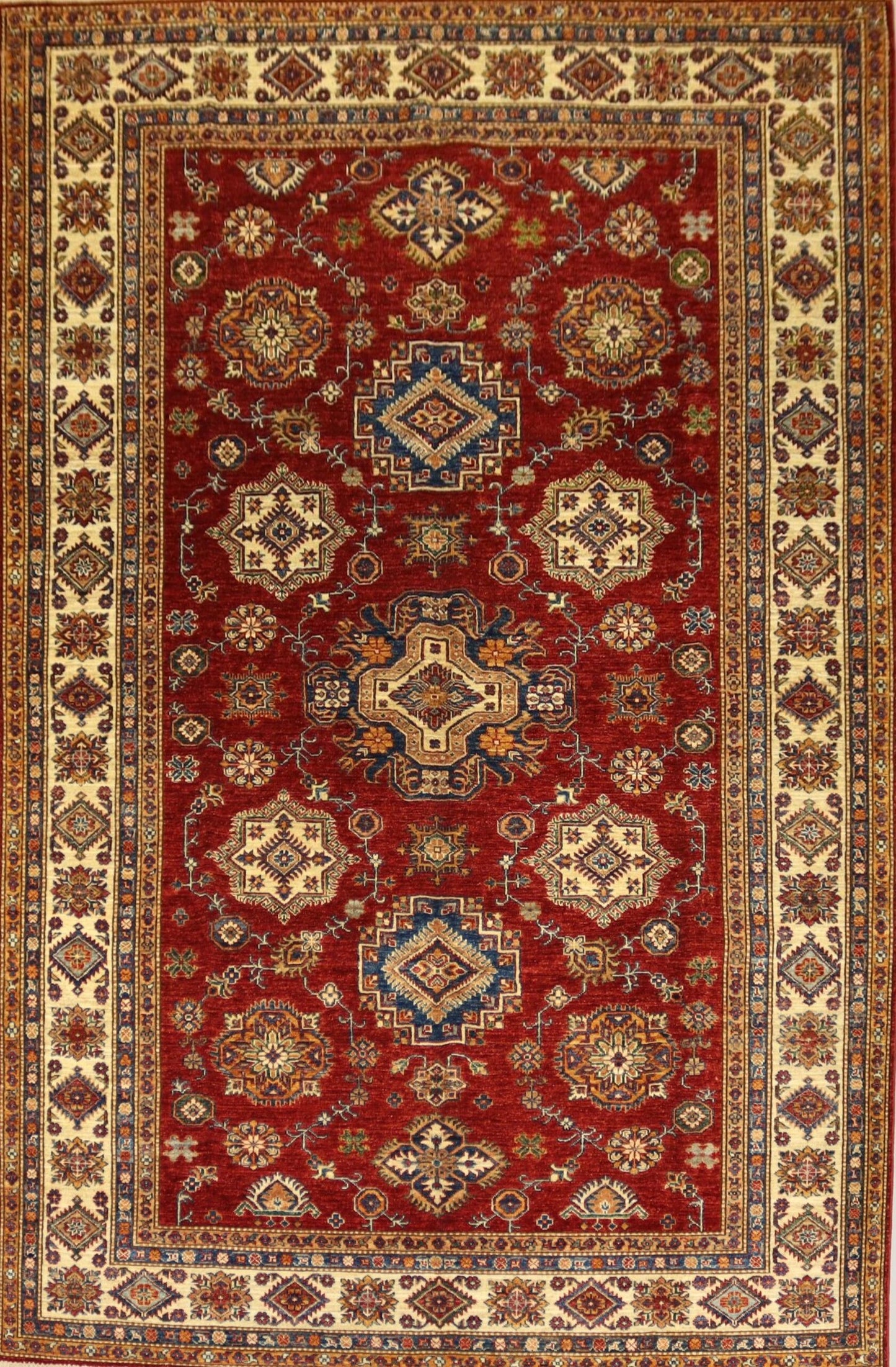 Handmade Rug - 10.1×6.6Ft.