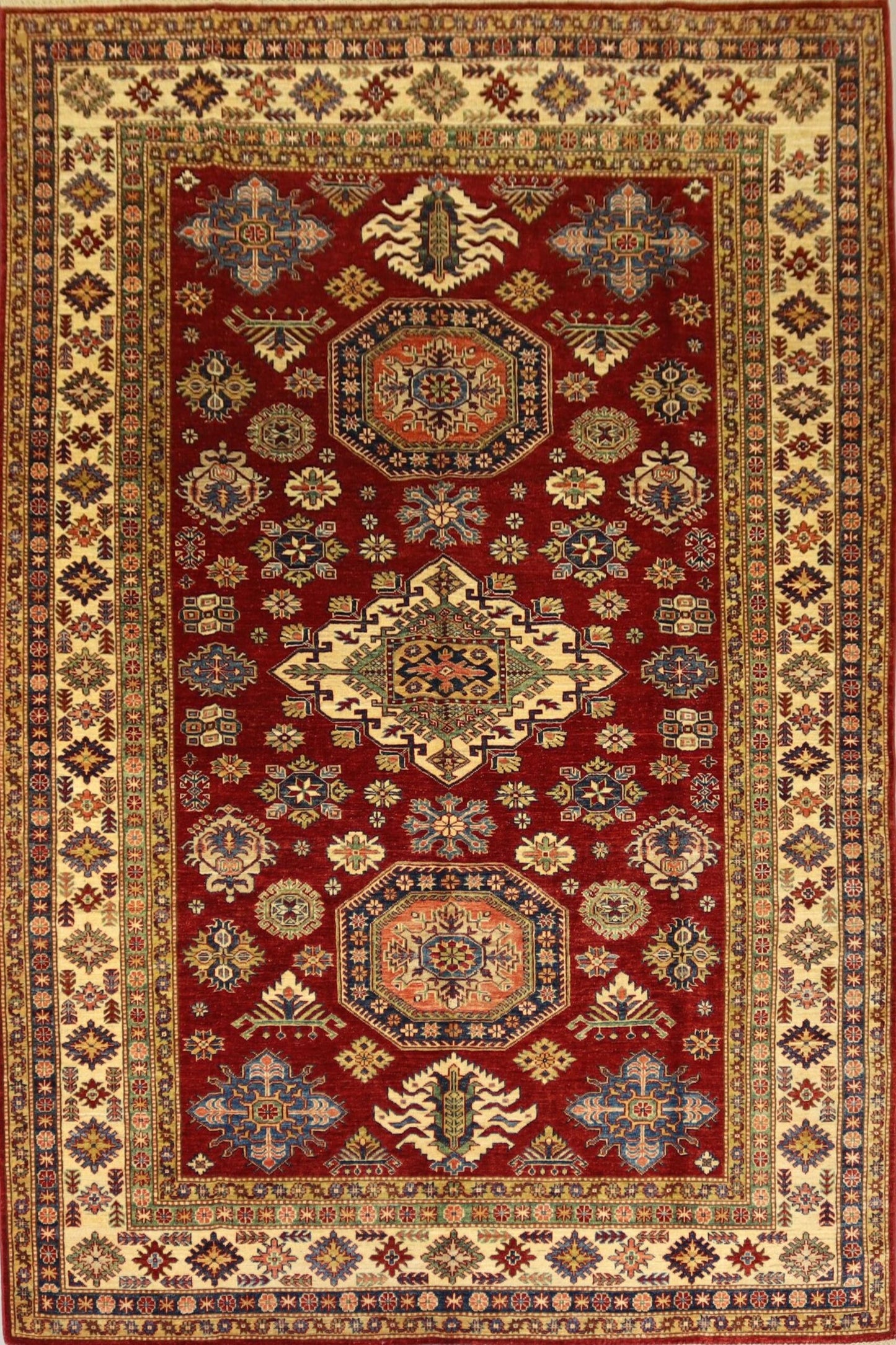 Afghan Rug - 10.03×6.7Ft.