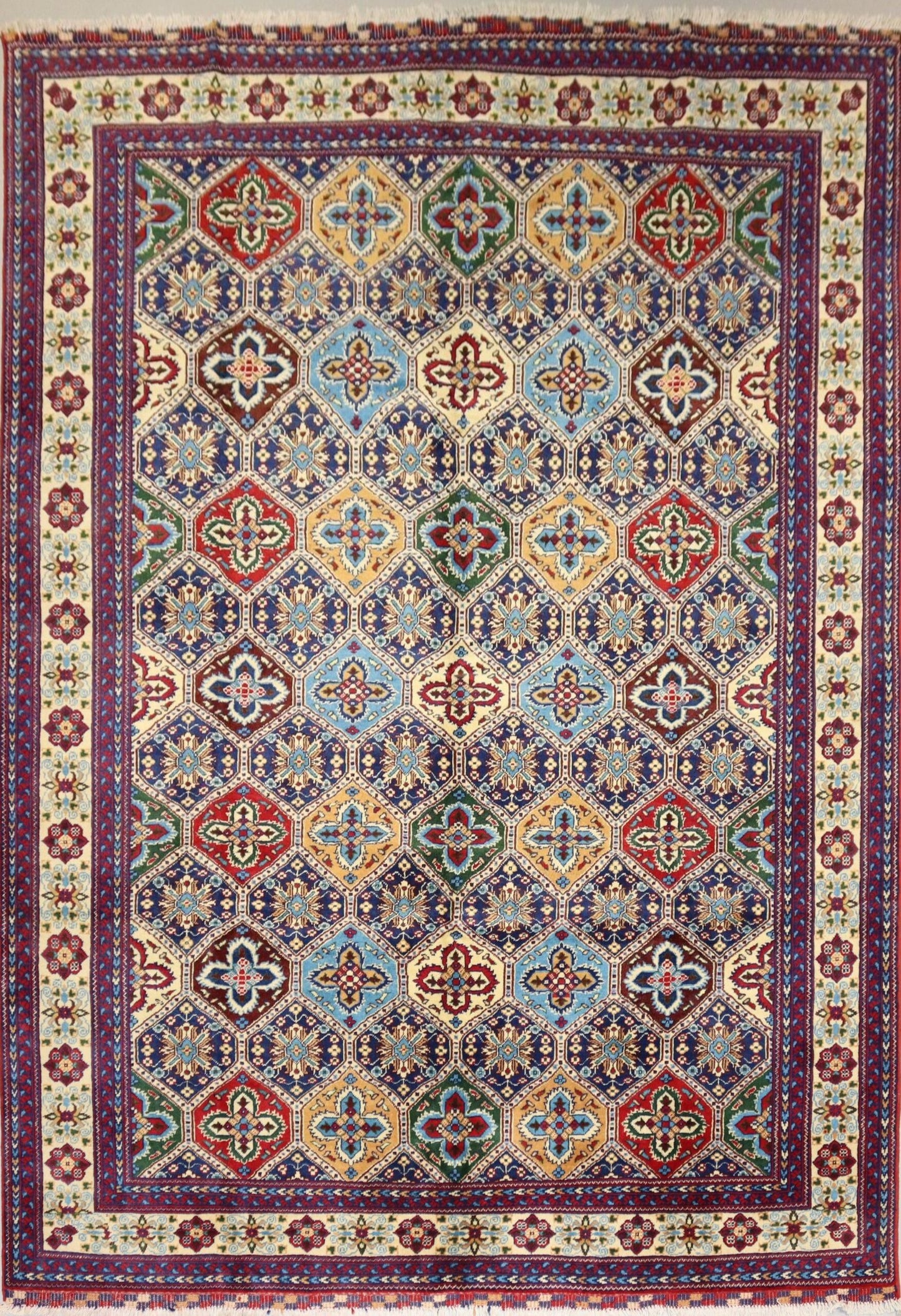 Afghan Rug -9.8×6.7Ft.