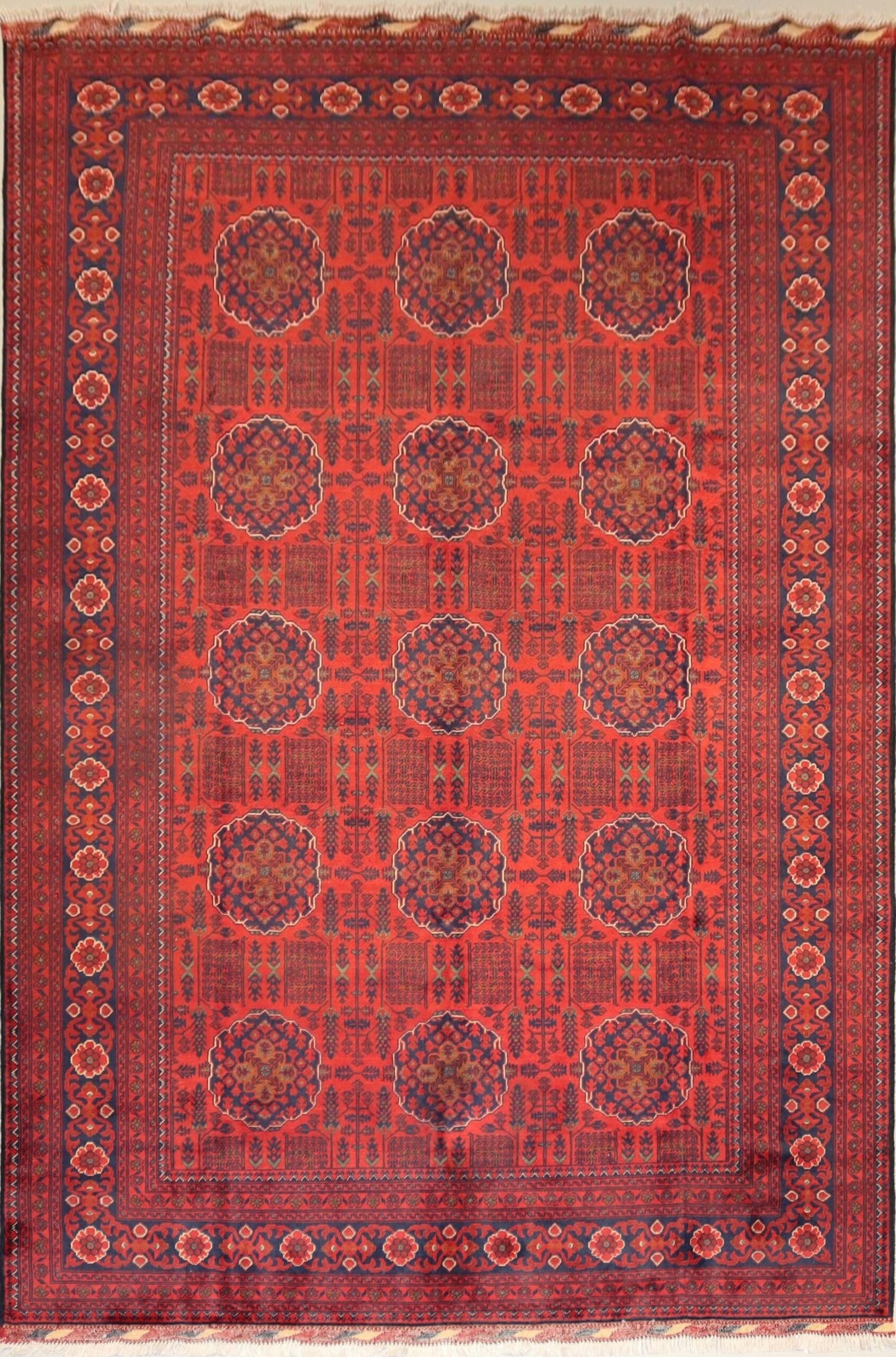 Afghan Rug - 10.0×6.3Ft.