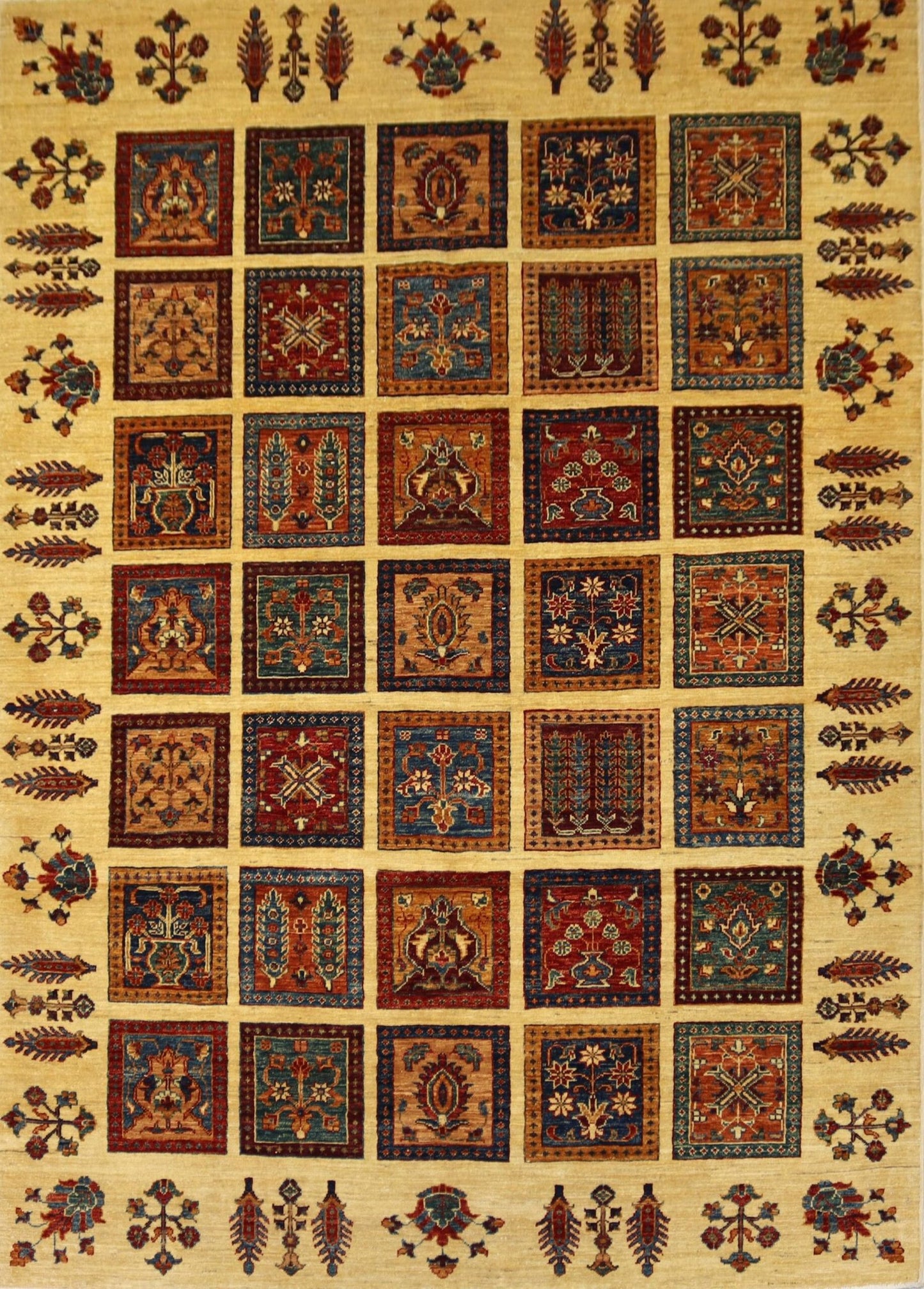 Afghan Rug - 7.8×6.1 Ft.