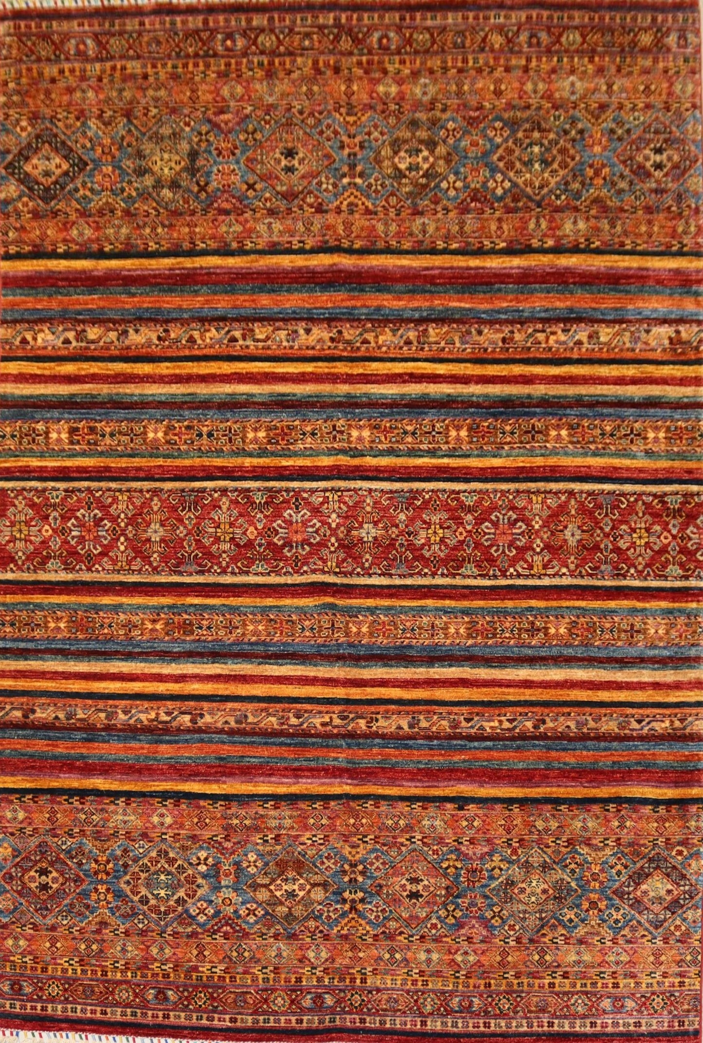 Afghan Rug - 78.4×5.6 Ft.