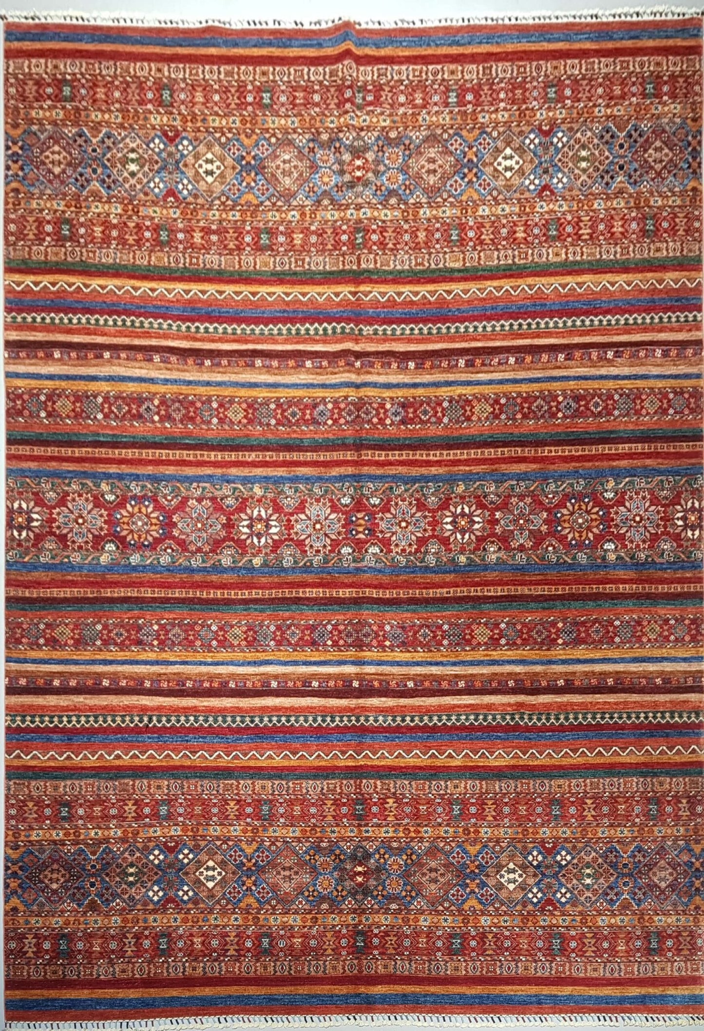 Handmade Rug - 12 X 8.7 Ft