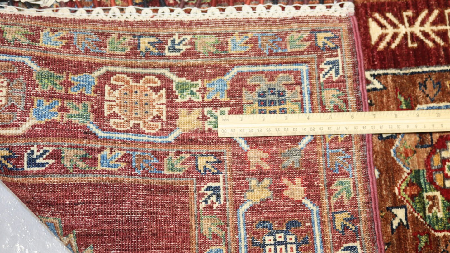 Afghan Handmade Rug-Size-286X86-Cm-9.38×2.8 FT.