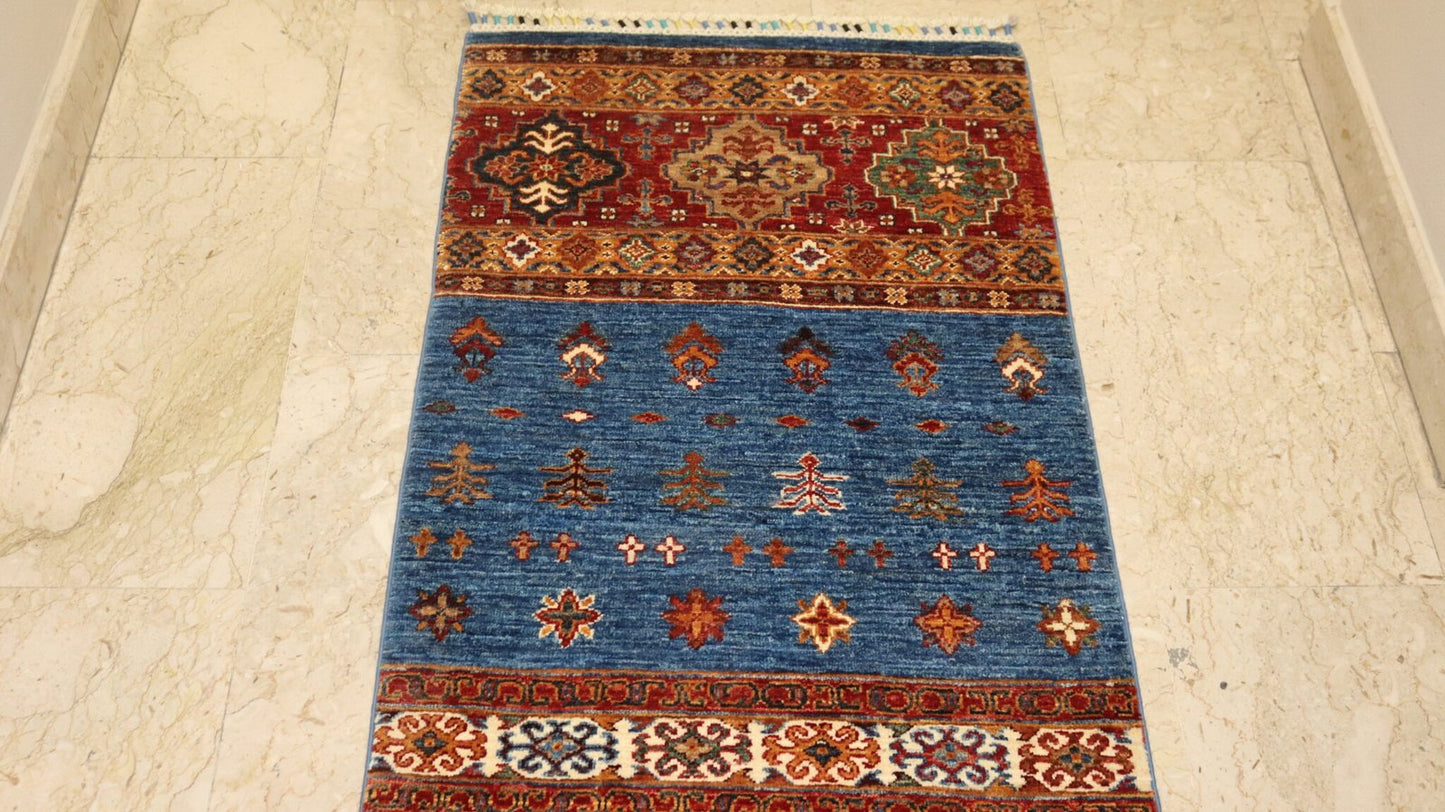 Afghan Handmade Rug-Size-205X75-Cm–6.7X2.4 Ft. OUT OF STOCK