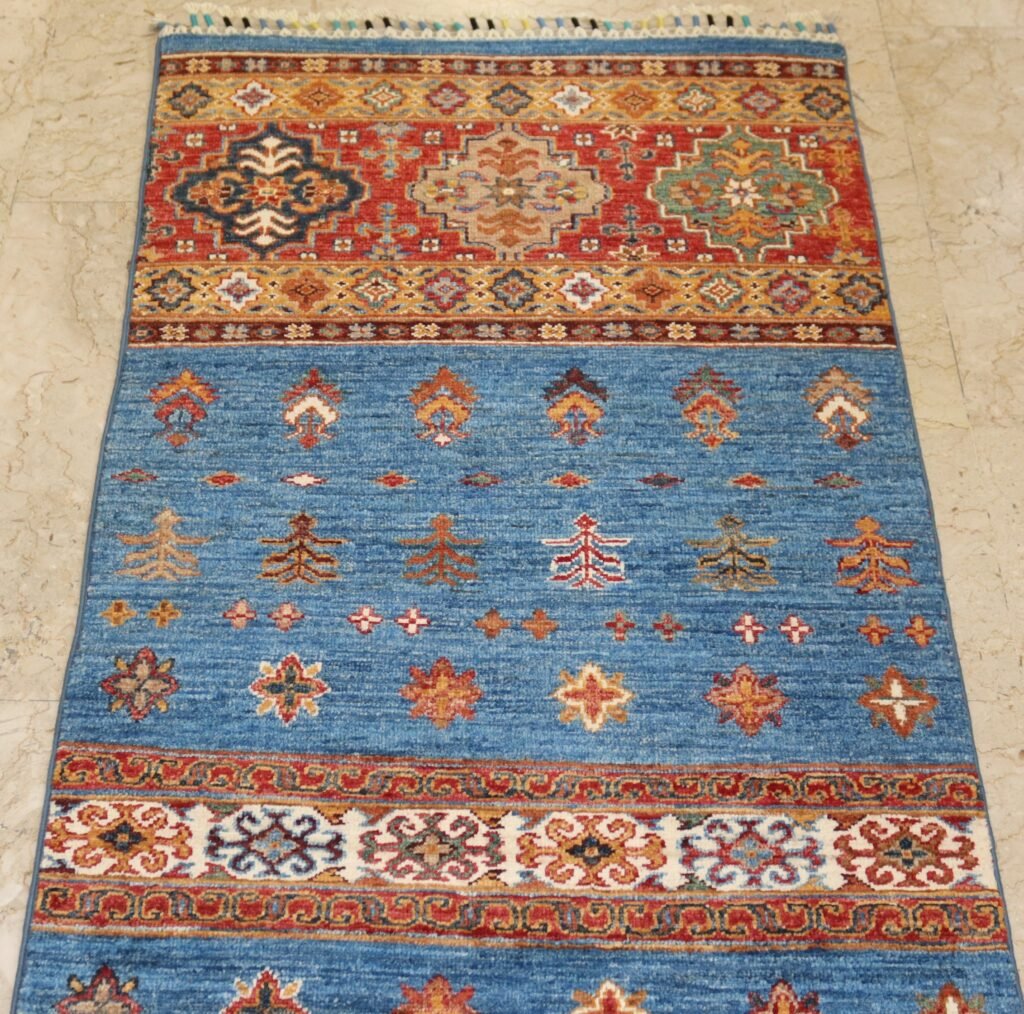 Afghan Handmade Rug-Size-206X72-Cm-6.7X2.6 Ft. OUT OF STOCK