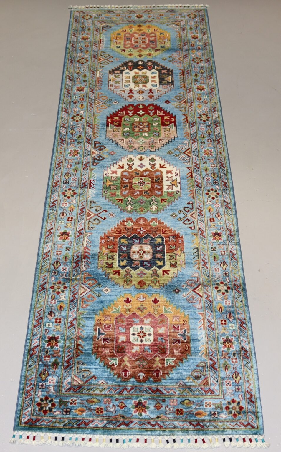 Afghan Handmade Rug-Size-280X83-CM 9.9×2.7 FT. OUT OF STOCK