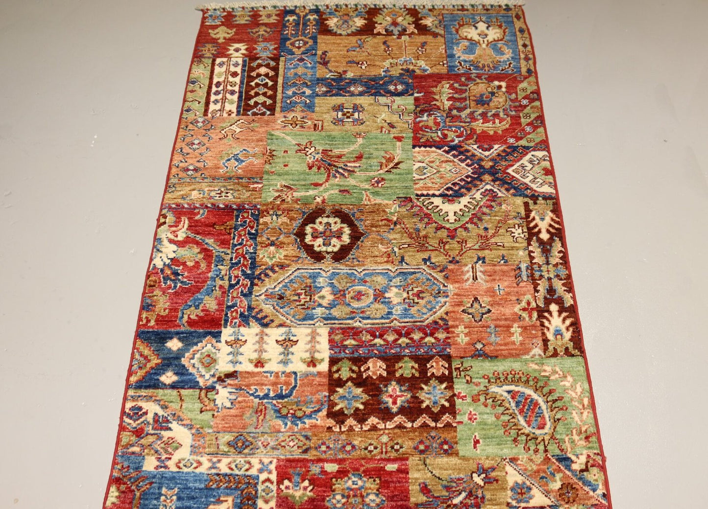 Afghan Handmade Rug -Size- 295X79 Cm-9.6×2.5 Ft.