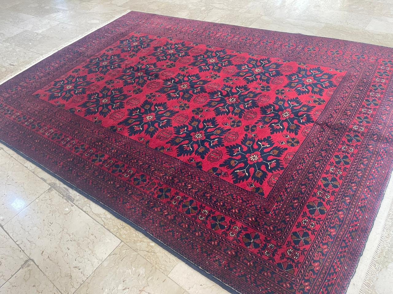 Afghan Rug -9.8×6.5FT