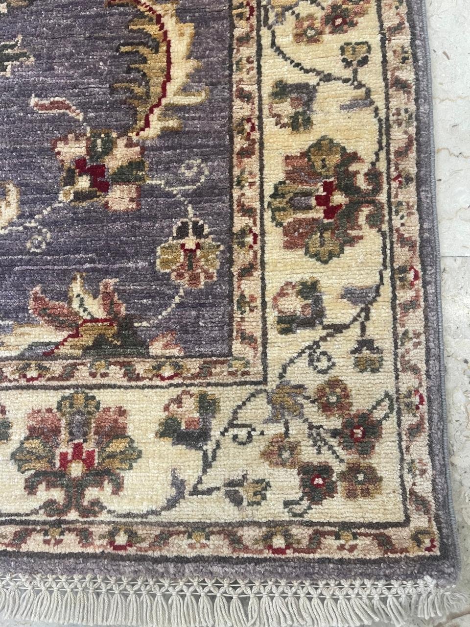 Afghan Handmade Rug -Size-390X78-Cm-12.7×2.5 FT.