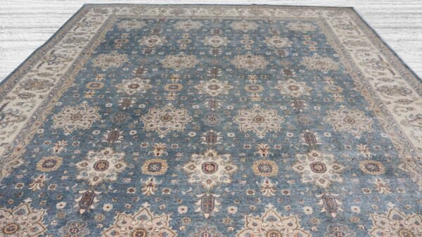 Afghan Handmade Rug -Stock -Size-441 X 360-Cm-14.4×11.8 FT.