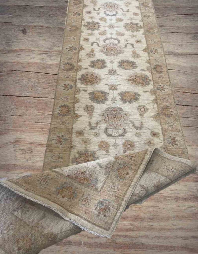 Afghan Handmade Rug -Size-428×81-Cm-14×2.6 FT.