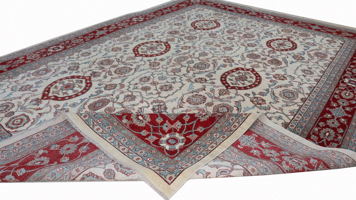 Afghan Handmade Rug -Stock -Size-522 X 372-Cm-17.1×12.2 FT.