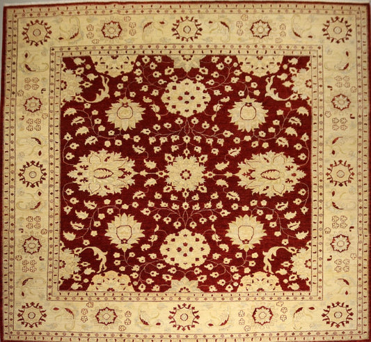 Afghan Handmade Rug – 308 X 311 Cm– 10.1 X 10.2 FT.