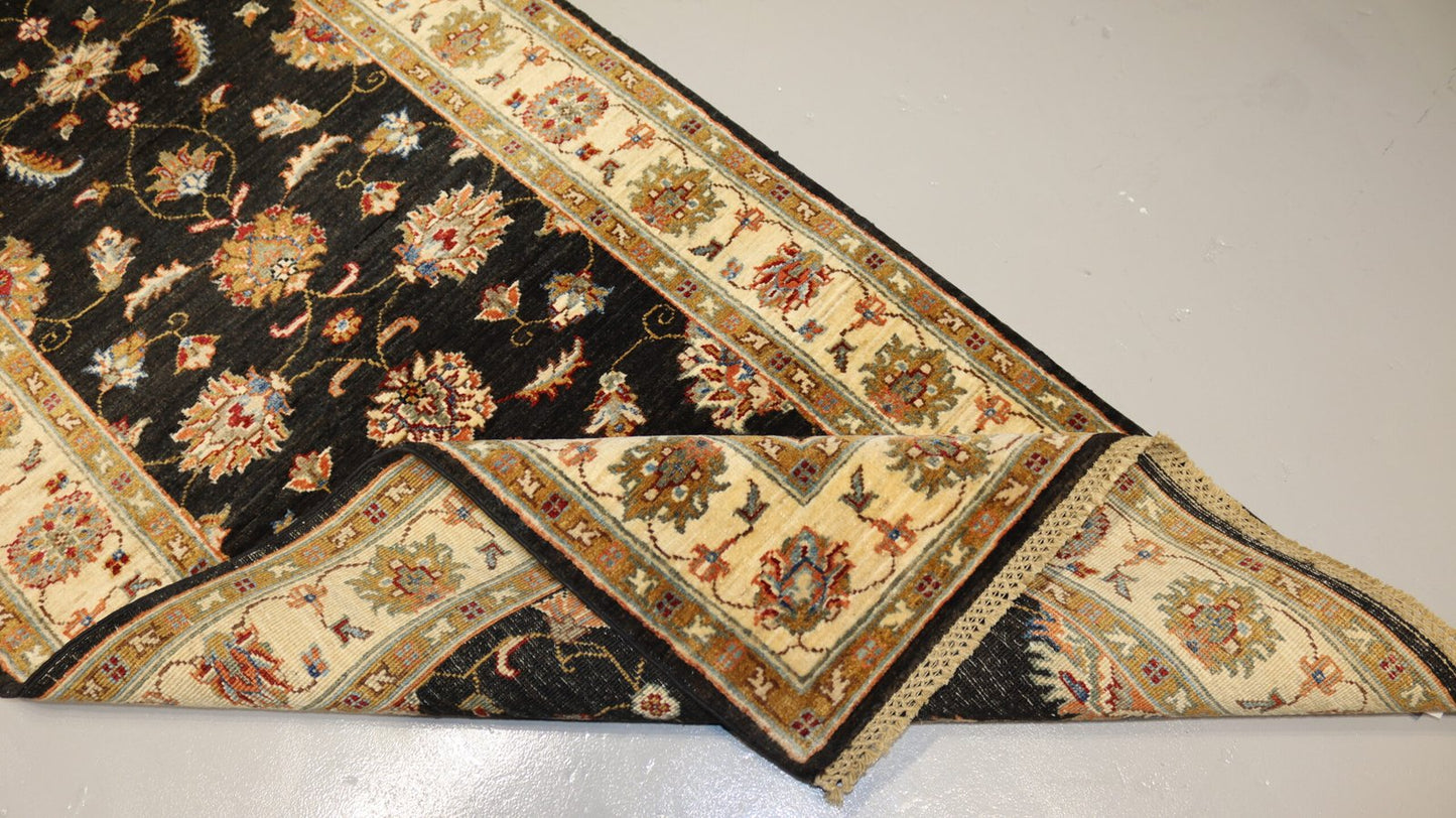 Afghan Handmade Rug-Size-307X89Cm-10.7×2.9 Ft.