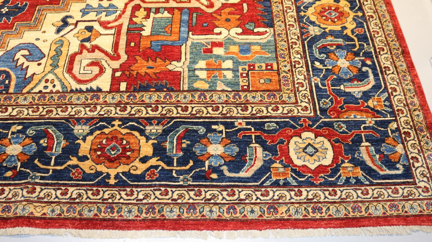 Afghan Handmade Rug -Stock-Size-505 X 368-CM 16.5×12.0 FT.