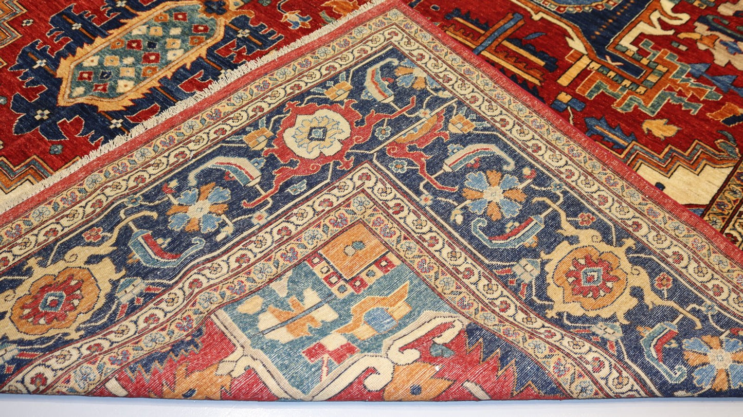 Afghan Handmade Rug -Stock-Size-505 X 368-CM 16.5×12.0 FT.