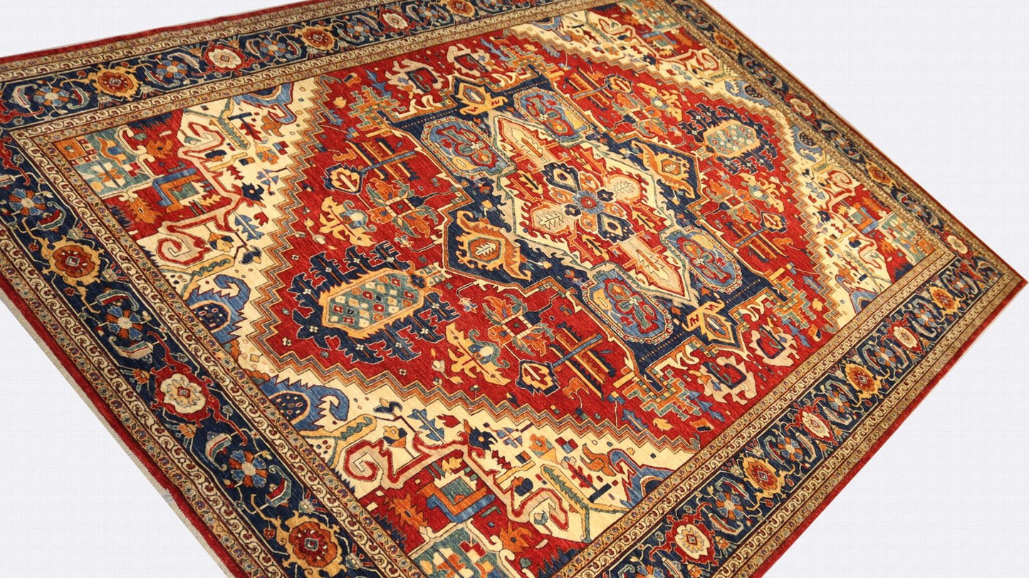 Afghan Handmade Rug -Stock-Size-505 X 368-CM 16.5×12.0 FT.