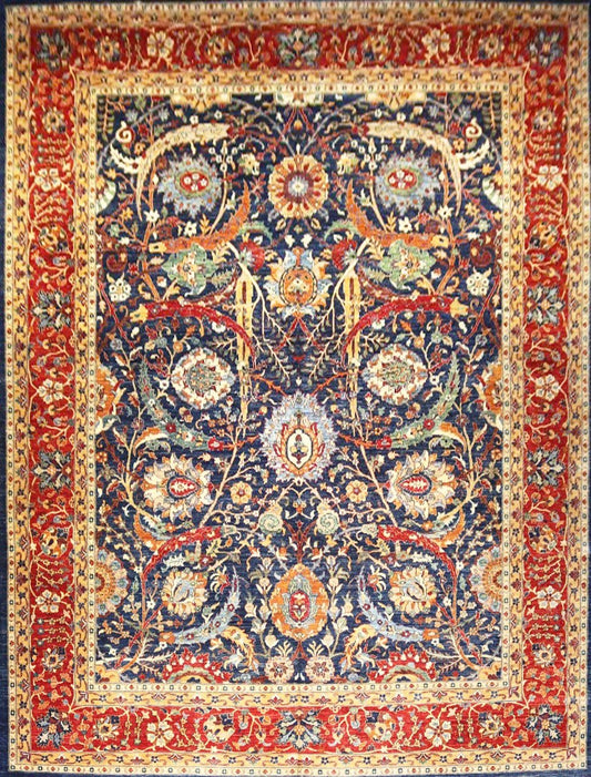 Afghan Handmade Rug -Stock-Size-454 X 370-CM 14.8×12.1 FT.