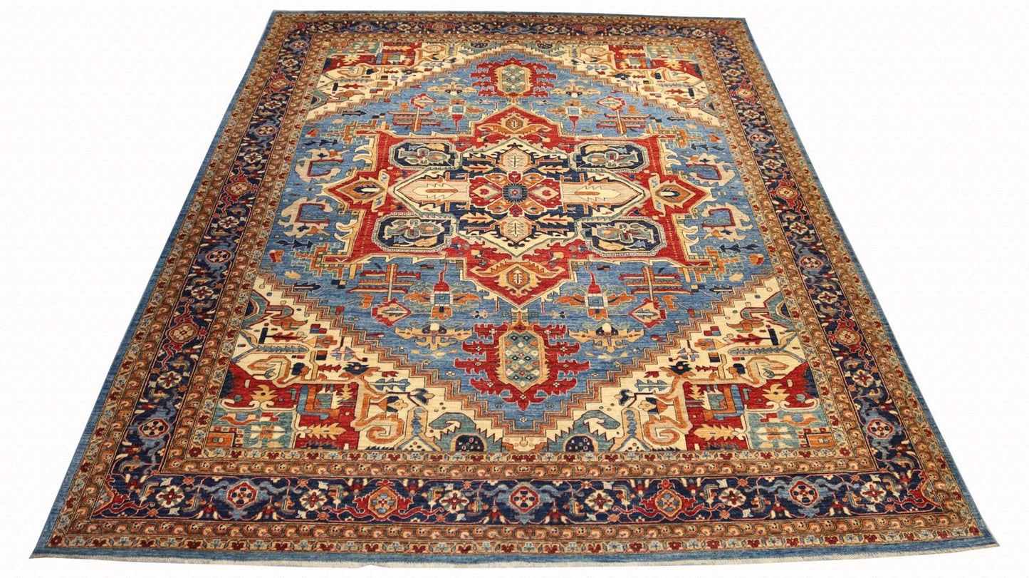 Afghan Handmade Rug -Stock -Size-456 X 365-CM 14.9×11.9 FT.