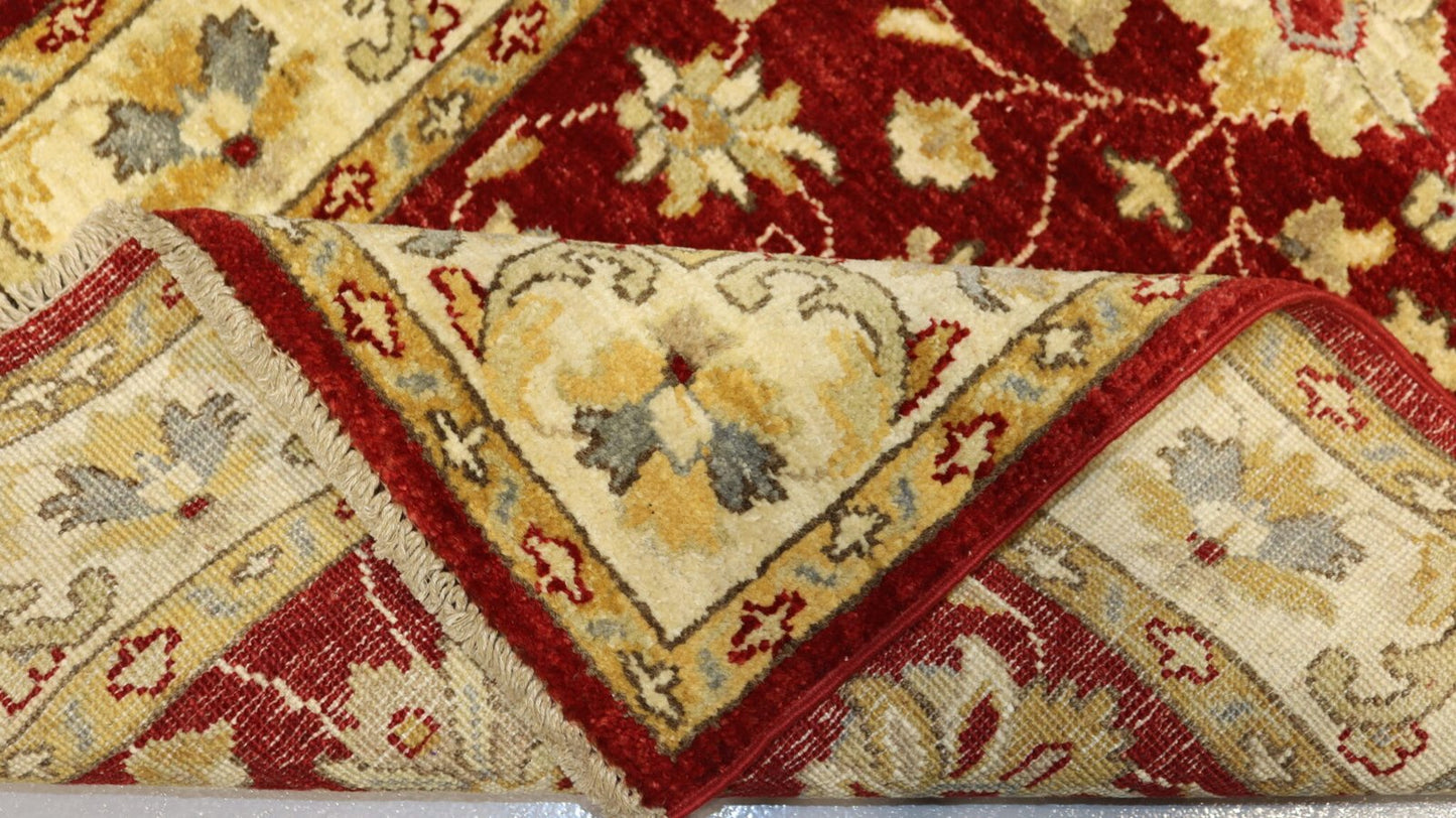 Afghan Handmade Rug -Size- 290X79 Cm-9.5×2.6 Ft.