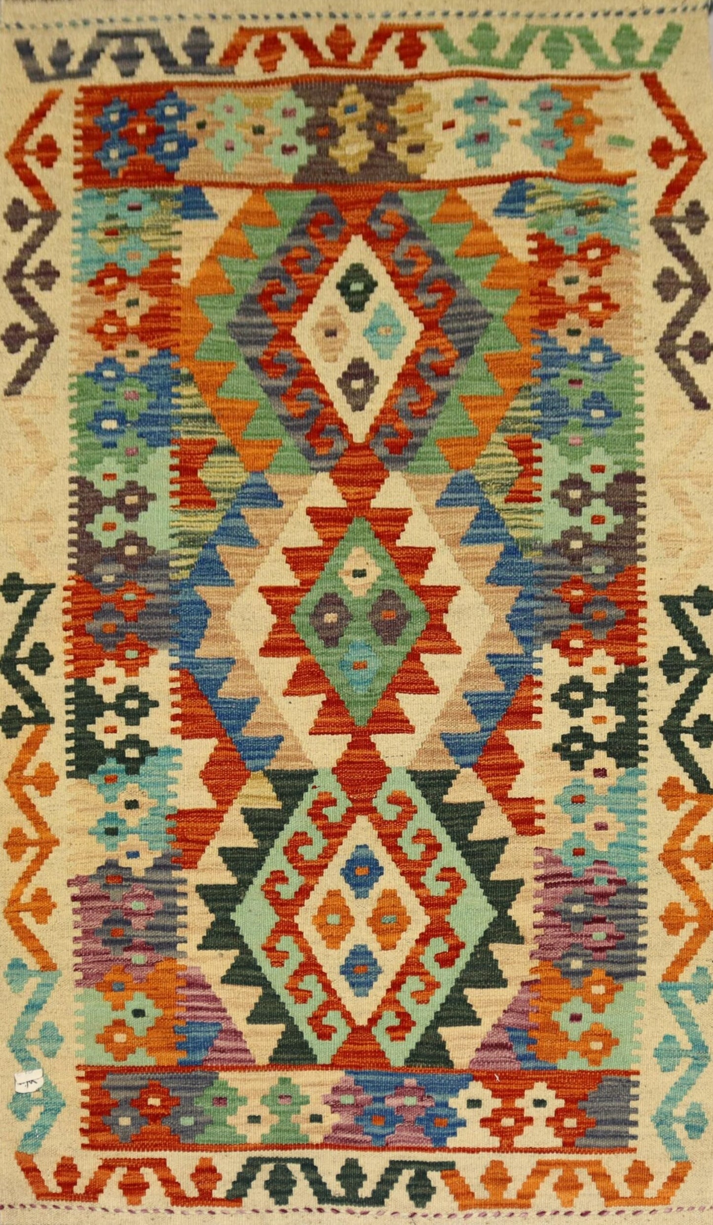 Afghan Kilim -7.9×5.8Ft.