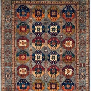 Afghan Tribal Rug - 11.8×8.1Ft.