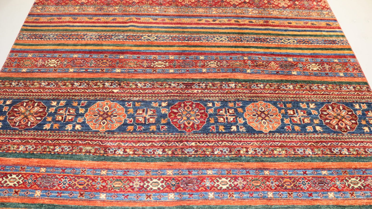 Afghan Rug  -9.8×6.6FT