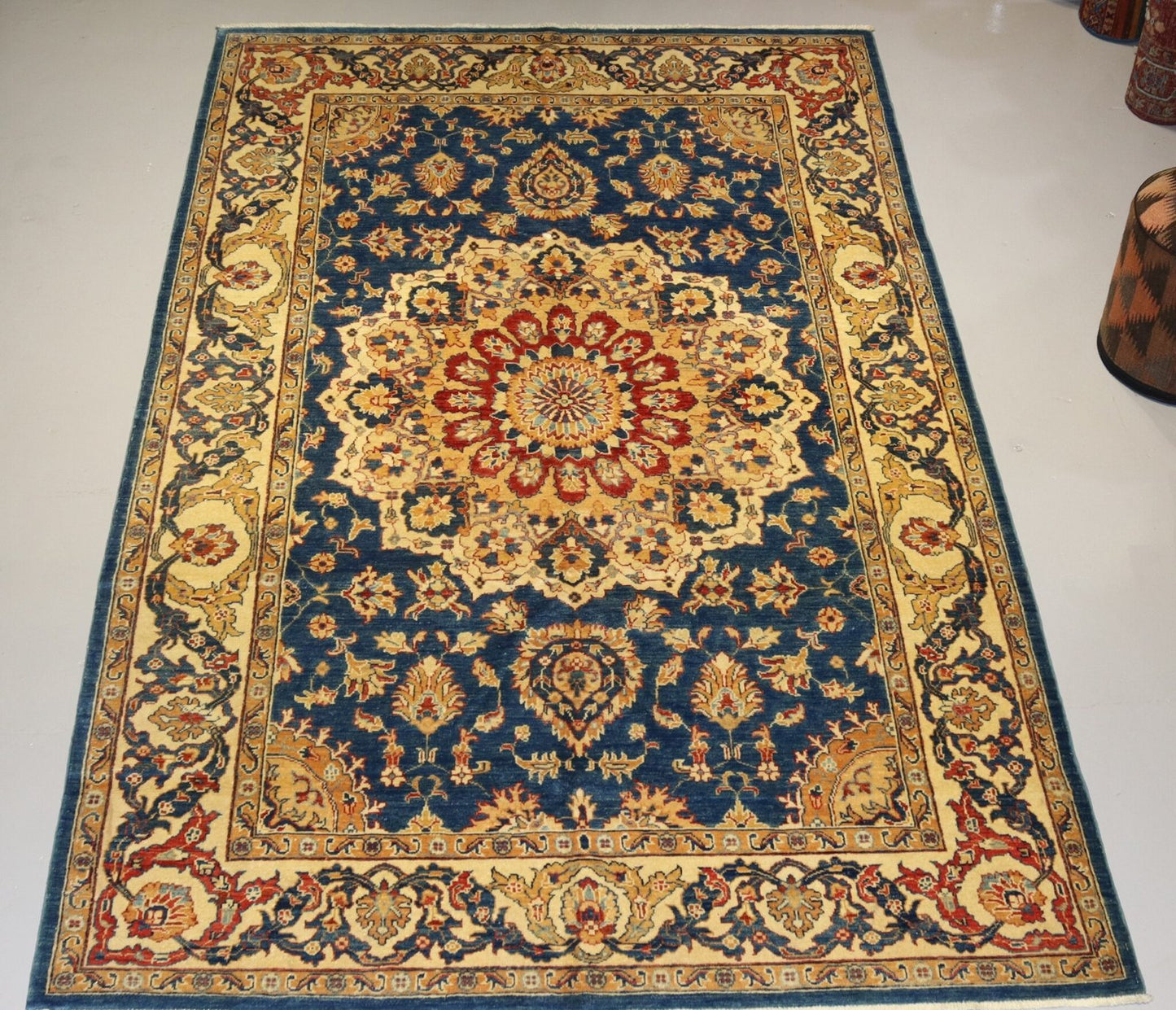 Handmade Rug -9.4X5.8Ft