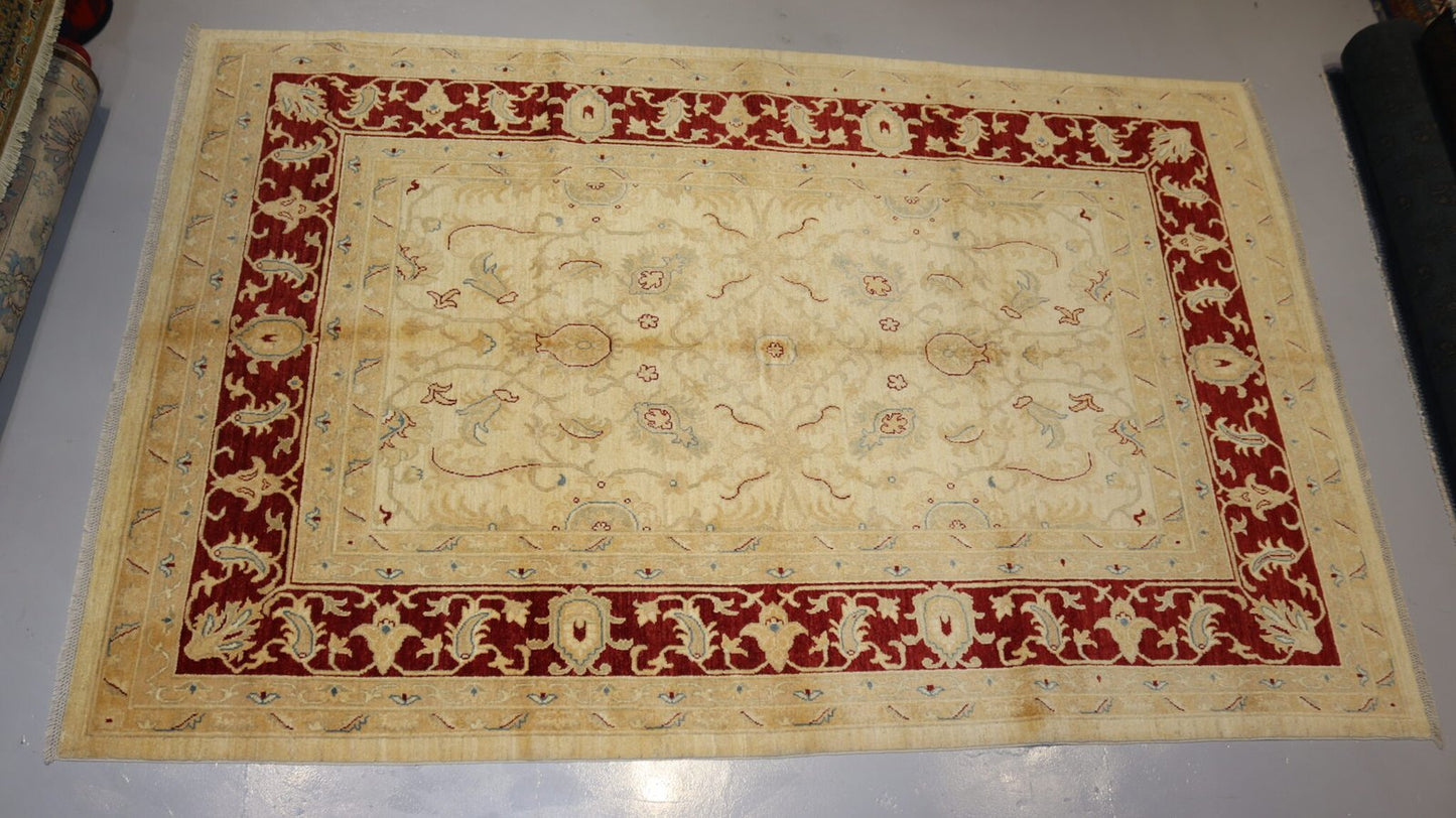 Handmade Rug Size - 10.2X6.5Ft