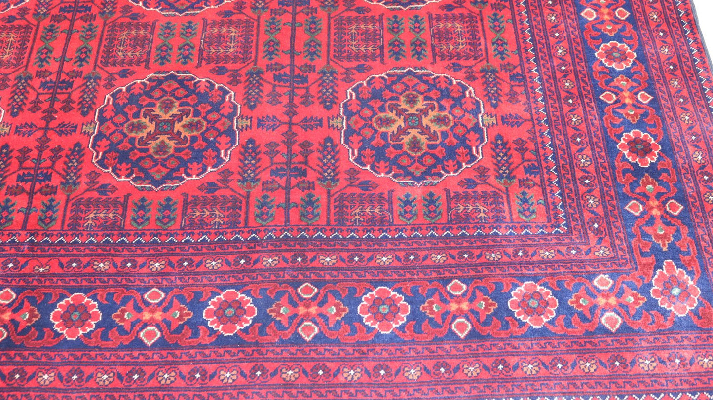 Afghan Handmade Rug 11.3X8.2Ft