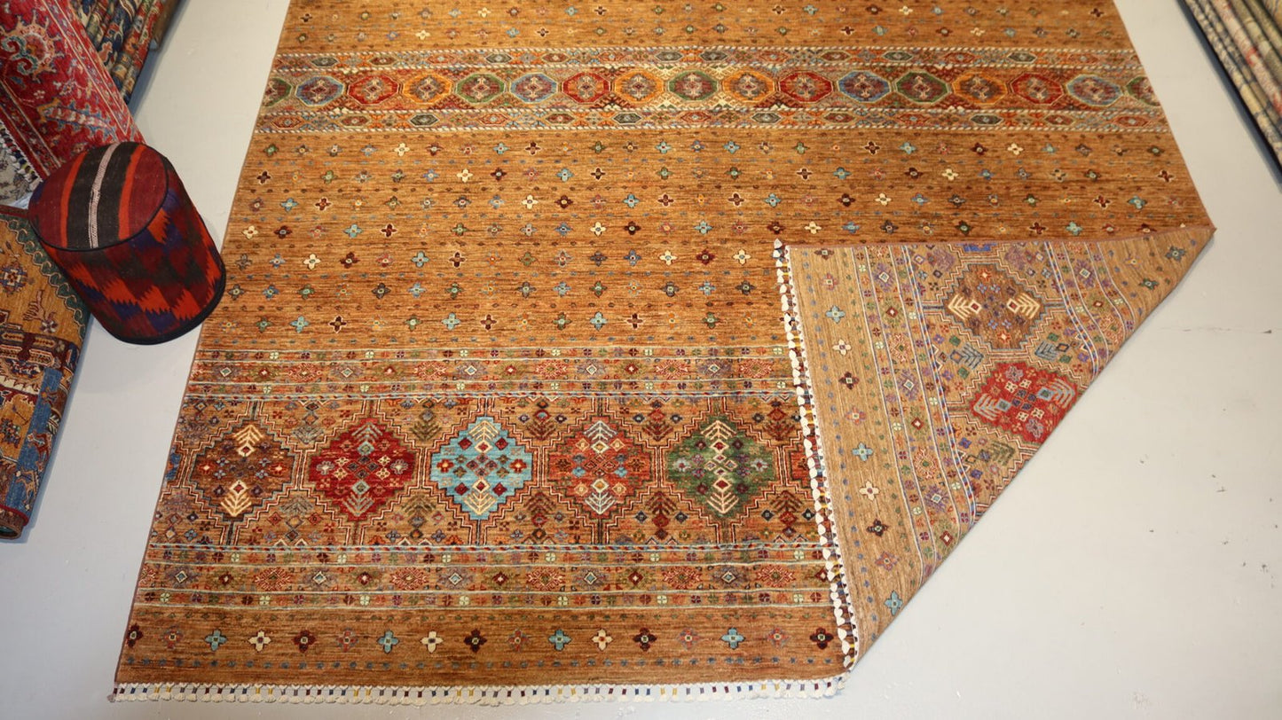 Afghan Handmade Rug - 12 X 9 Ft