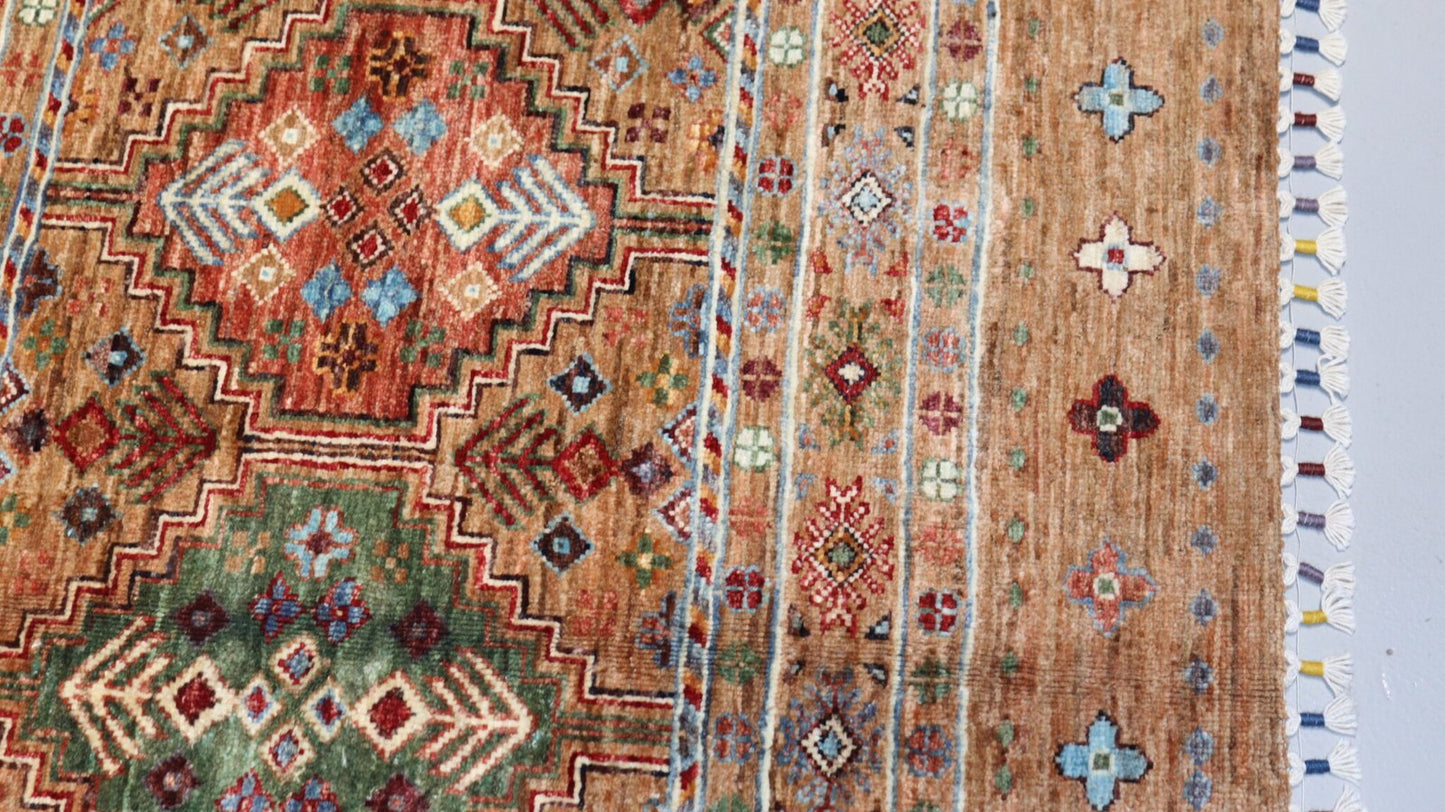 Afghan Handmade Rug - 12 X 9 Ft