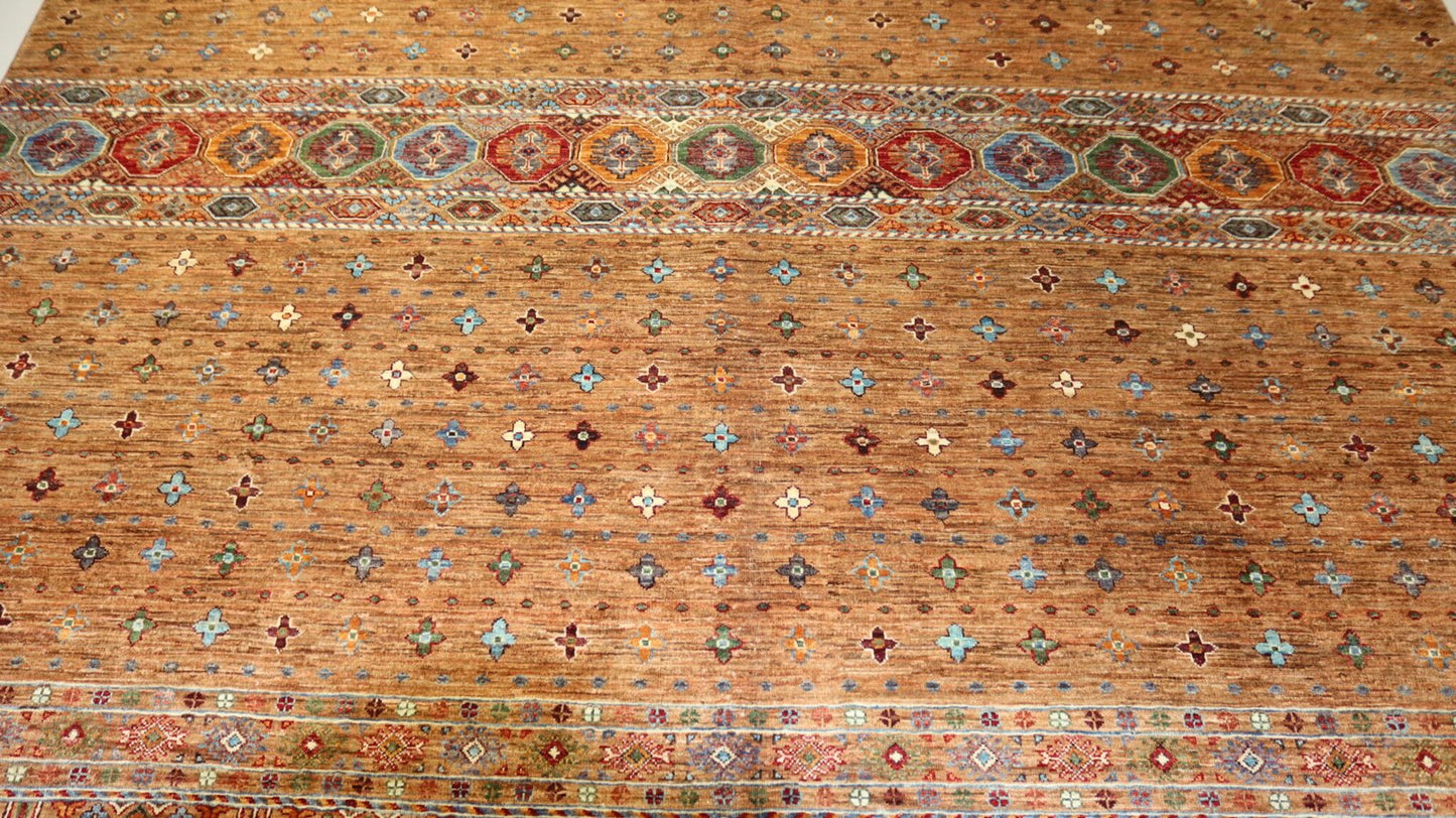 Afghan Handmade Rug - 12 X 9 Ft