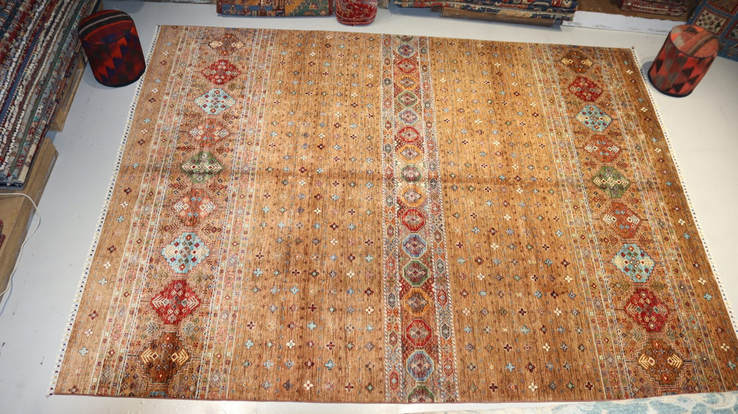 Afghan Handmade Rug - 12 X 9 Ft