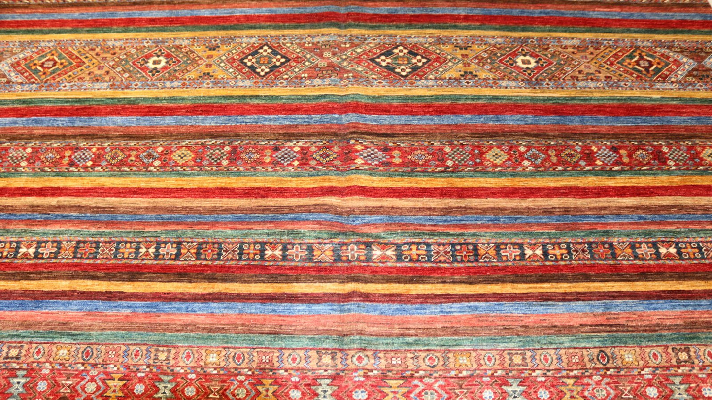 Handmade Khurjeen Rugs  - 11.9 X 8.7 Ft