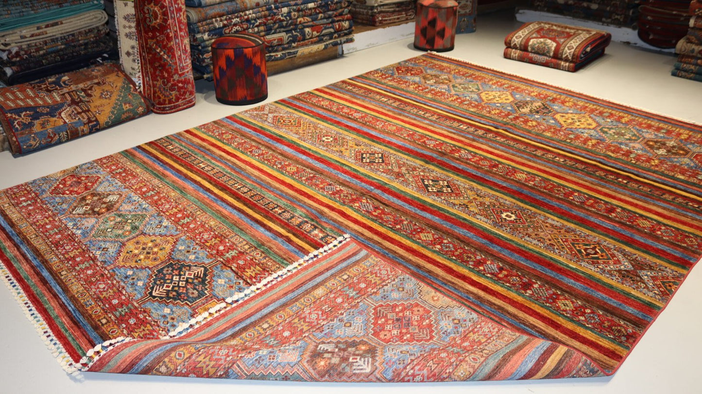 Handmade Khurjeen Rugs  - 11.9 X 8.7 Ft