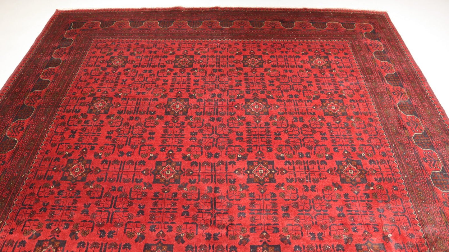 Afghan Tribal Rug – 11.5 X 8.3 FT.