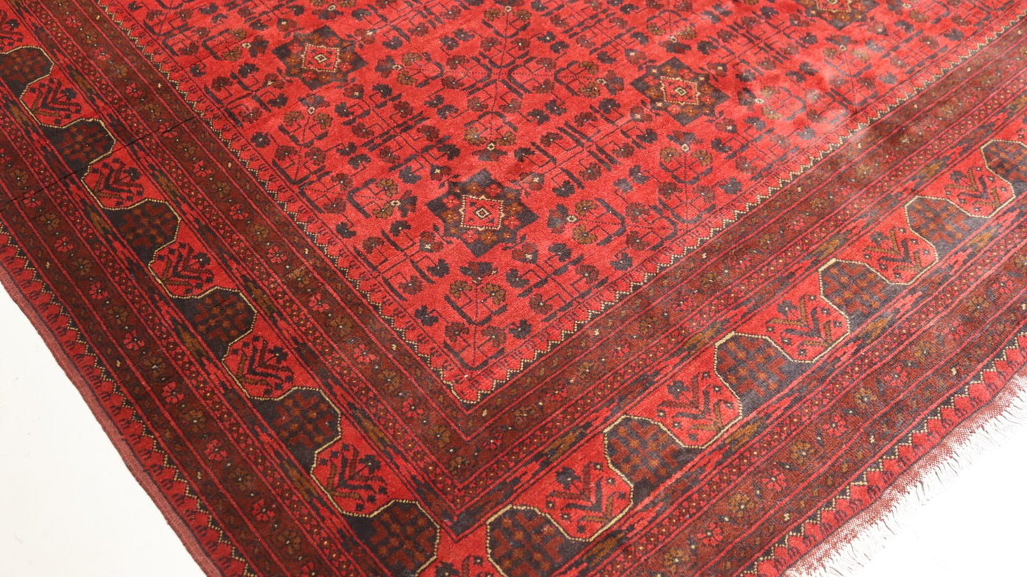 Afghan Tribal Rug – 11.5 X 8.3 FT.