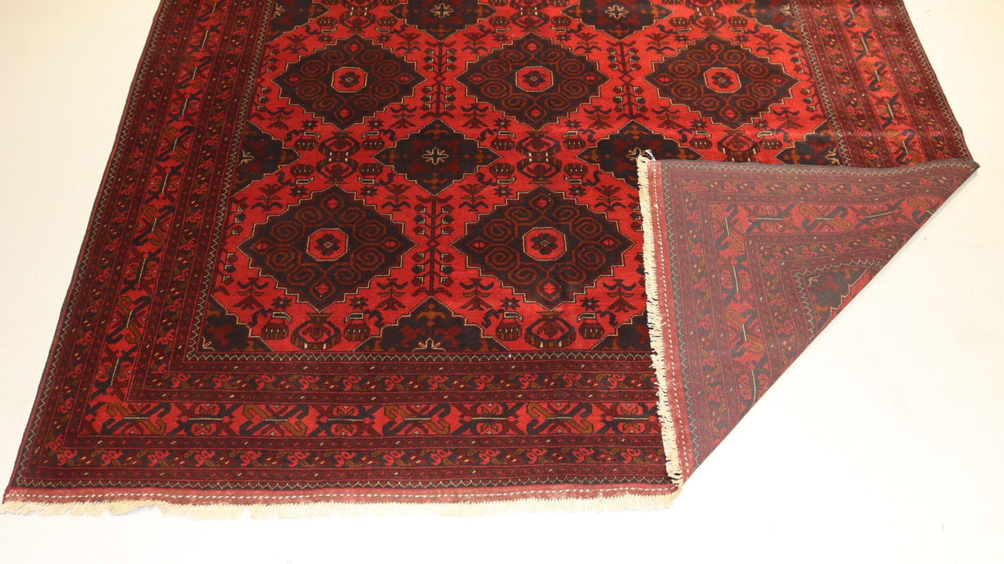 Traditional Handmade Rug - 11.2X 8.2FT.