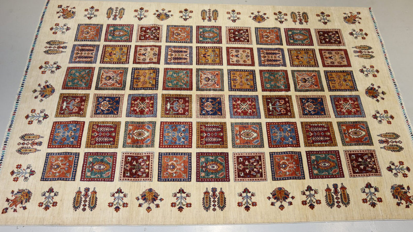 Afghan Rug -10.1×7.1 Ft.