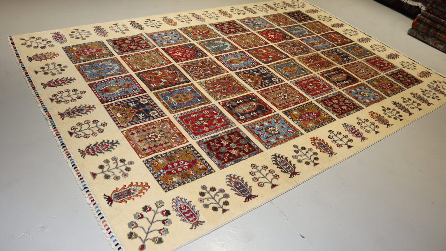 Afghan Rug Size - 10.1×6.8.Ft.