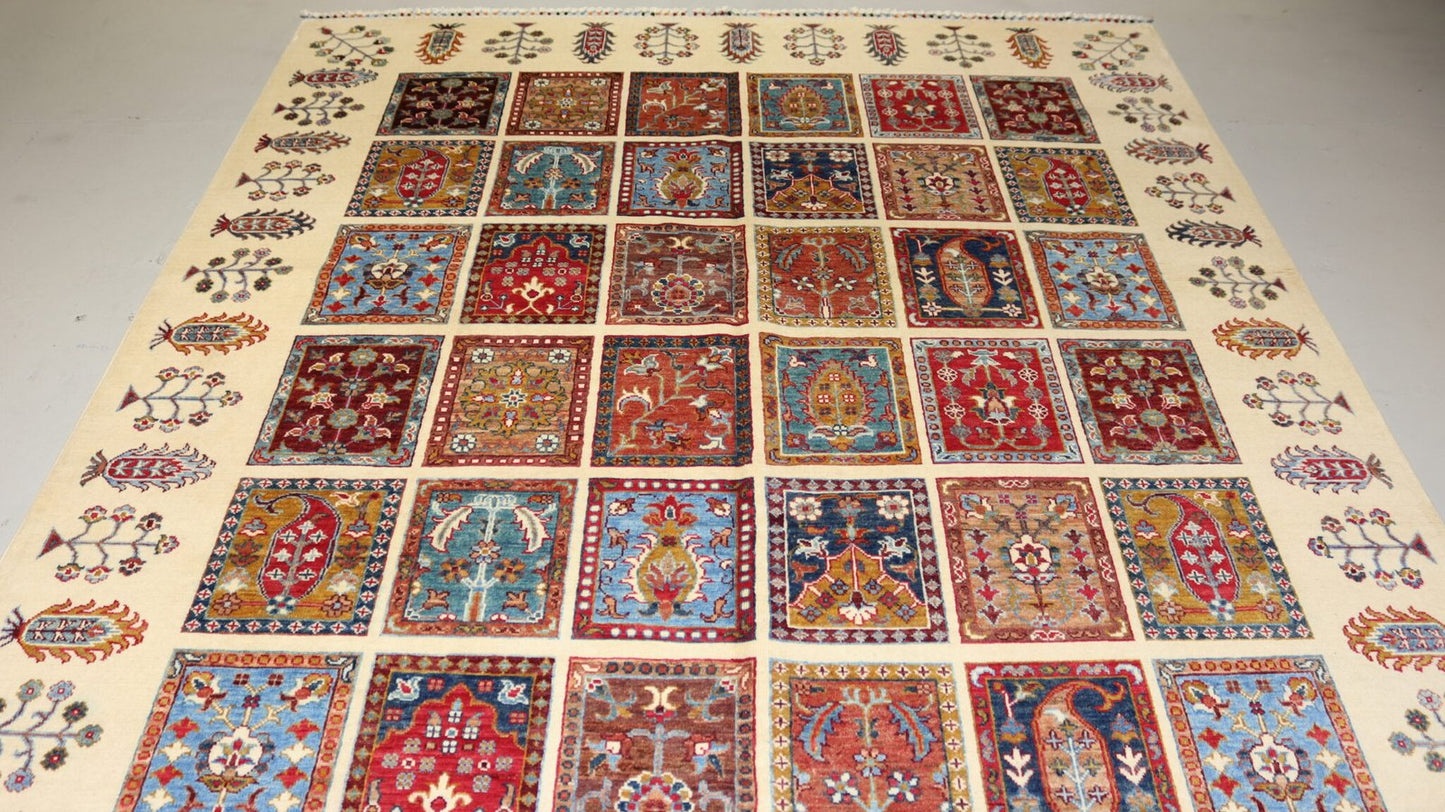 Afghan Rug Size - 10.1×6.8.Ft.