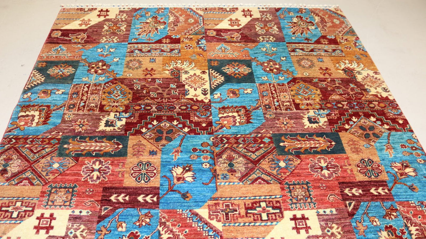 Handmade Rug -7.9×5.9Ft.