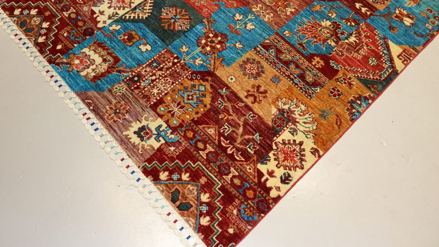 Handmade Rug -7.9×5.9Ft.