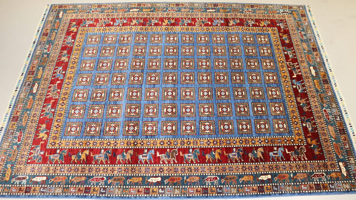 Afghan Rug -7.9×5.9Ft.